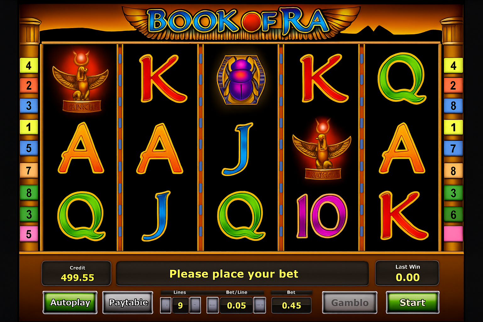 Book of Ra gameplay
