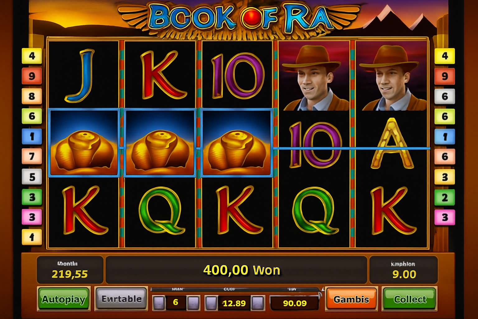 Book of Ra preview